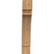 Ekena Millwork 6"W x 28"D x 36"H Merced Rough Sawn Knee Brace, Western Red Cedar BRC06X28X36MRC00RWR - alternate 3